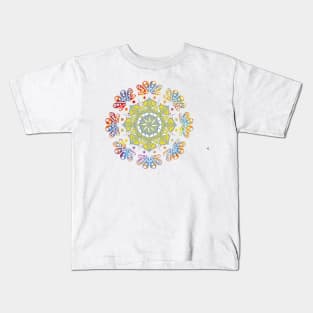 Modern Mandala Design Kids T-Shirt